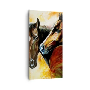 Obraz na plátně - Dvakrát více půvabu - 65x120 cm