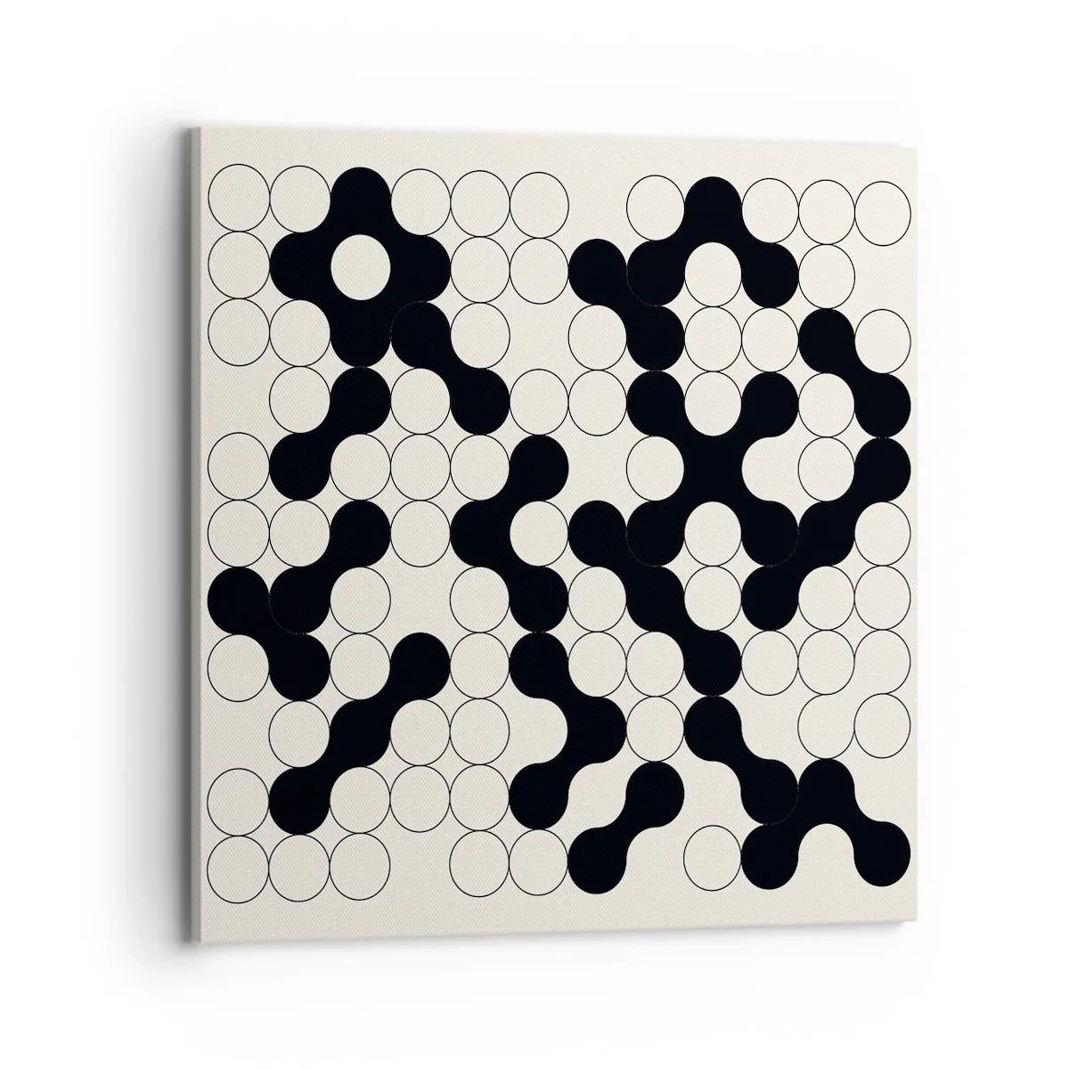 Obraz na plátně - Čínská hra – variace - 70x70 cm