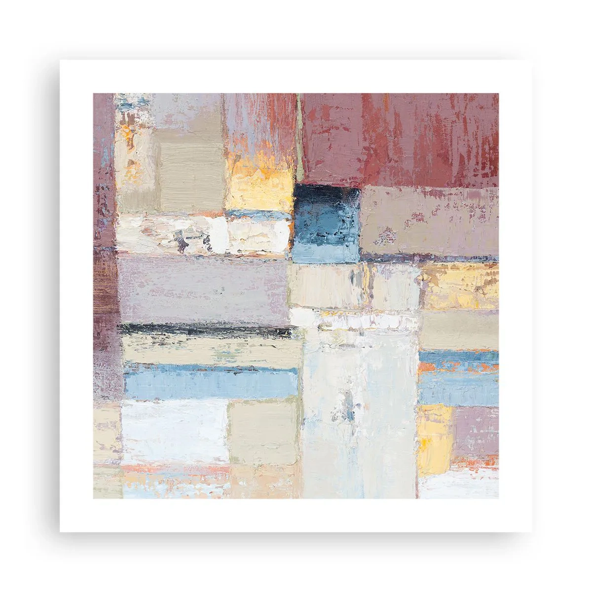 Plakát - Klid geometrie - 50x50 cm