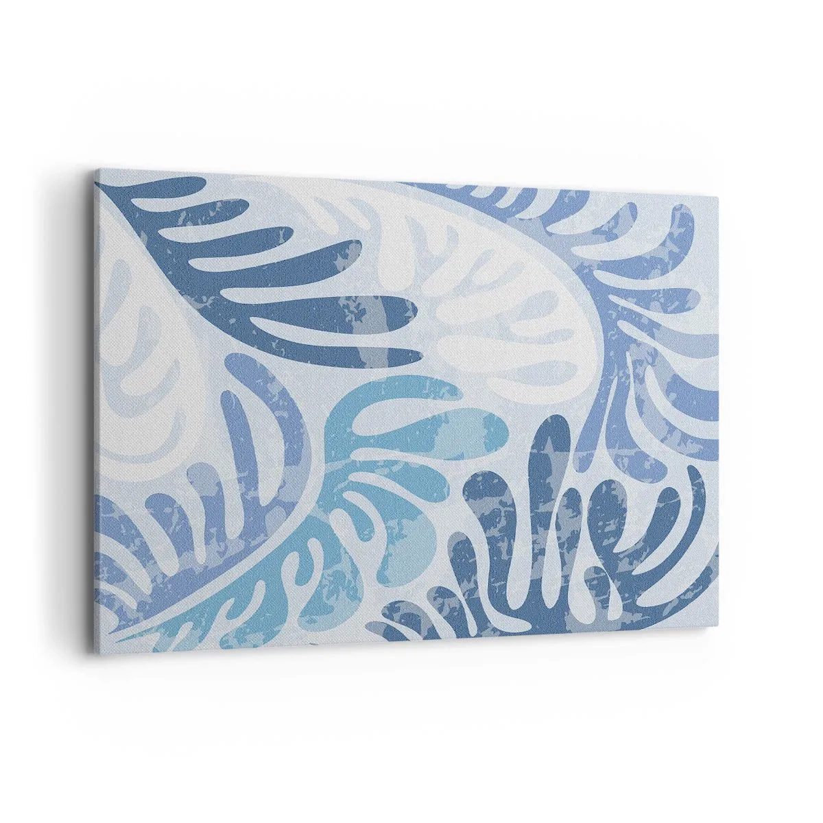 Obraz na plátně - Modré kapradí - 100x70 cm