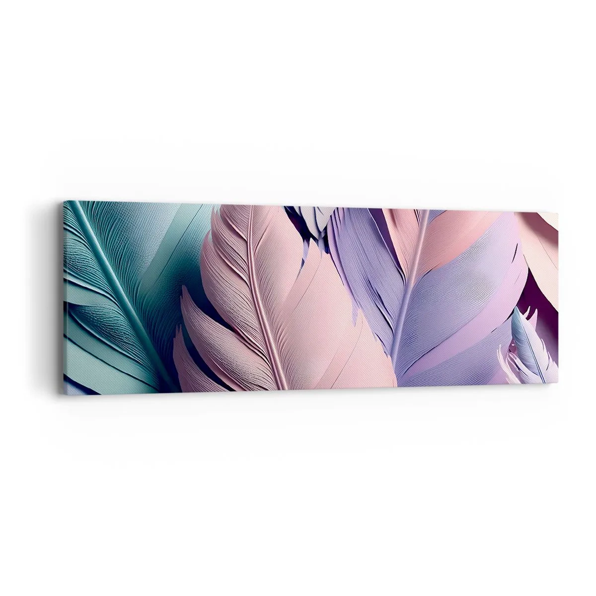 Obraz na plátně - Ptačí styl - 90x30 cm