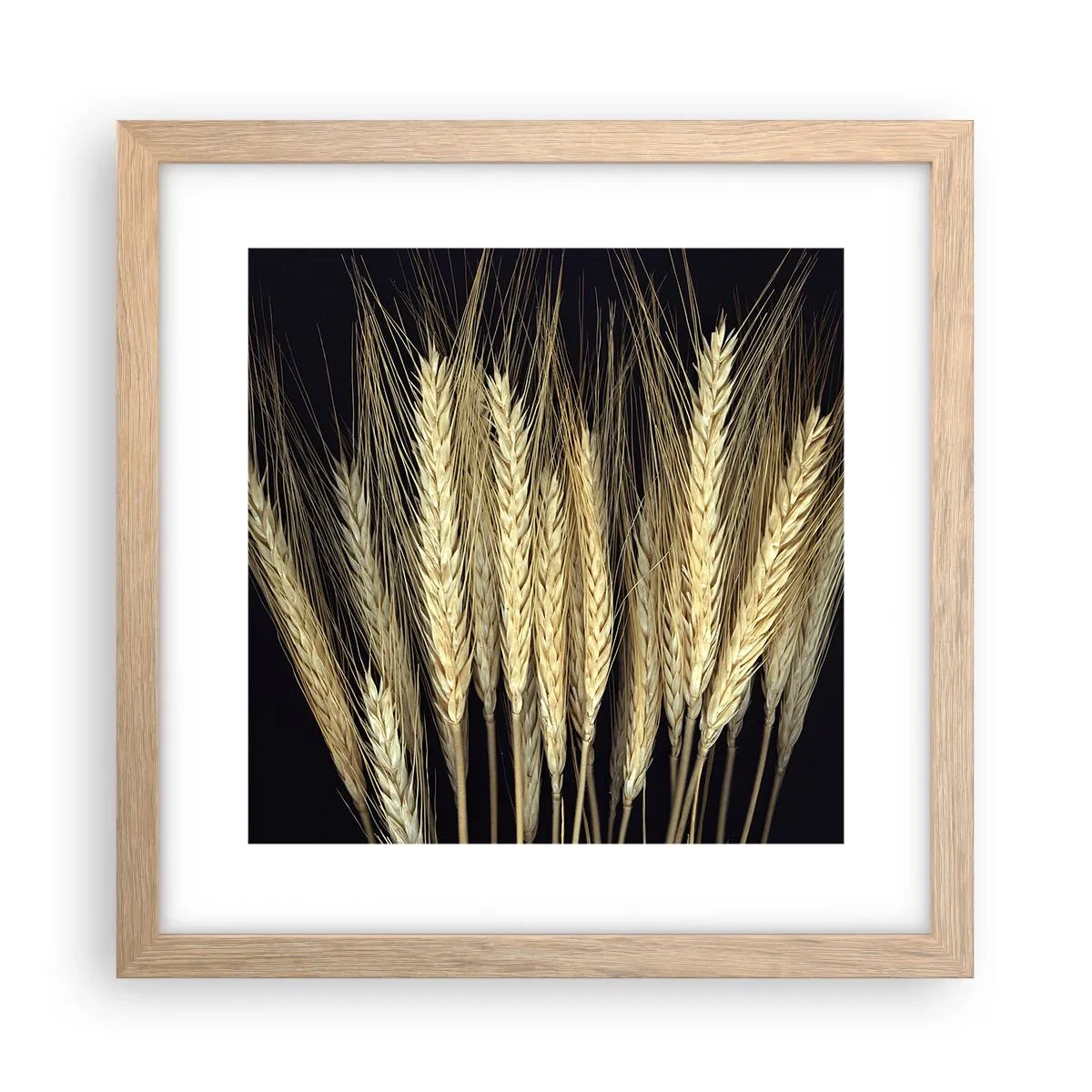 Plakát v rámu světlý dub - Rustikální magie - 30x30 cm