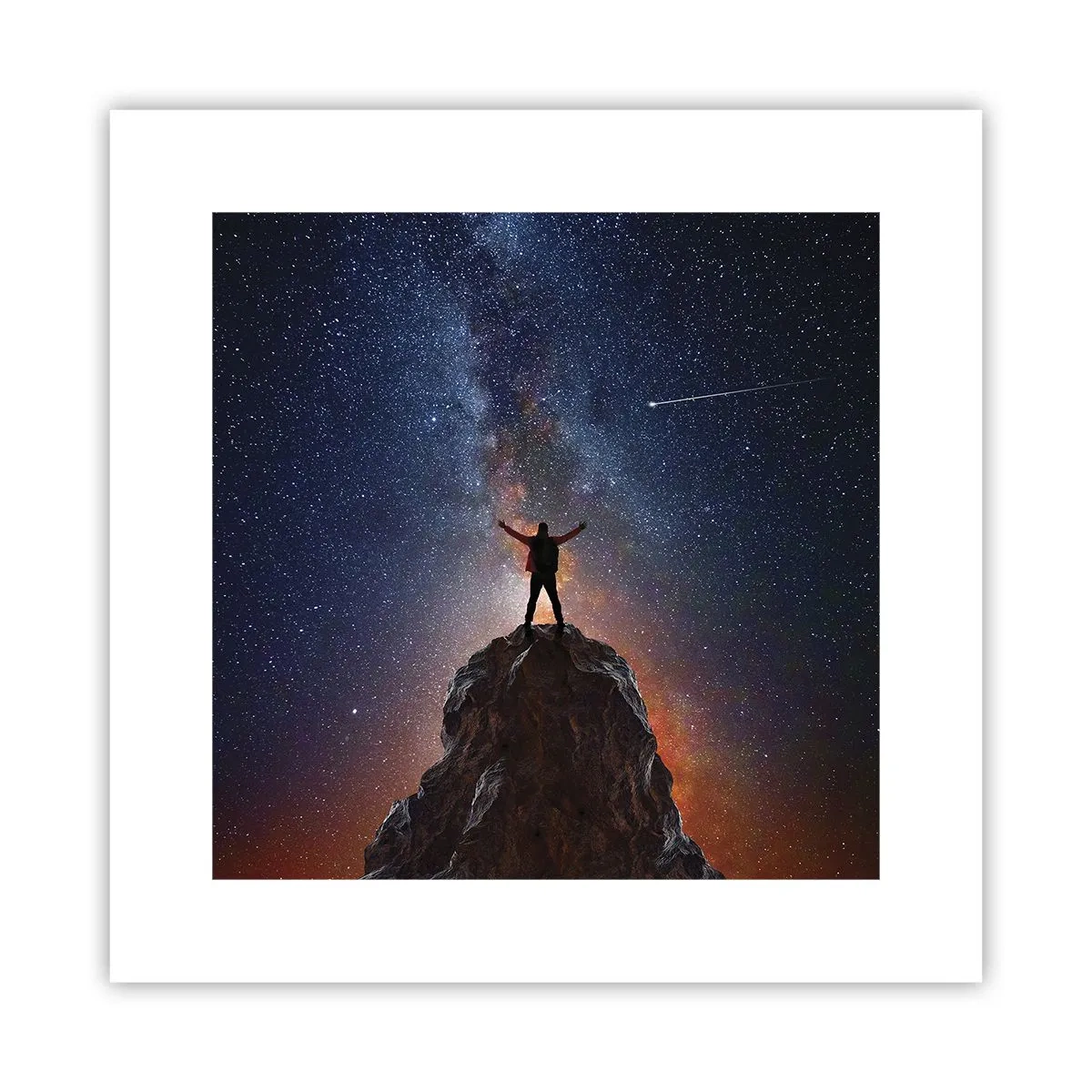 Plakát - Síla je se mnou! - 30x30 cm