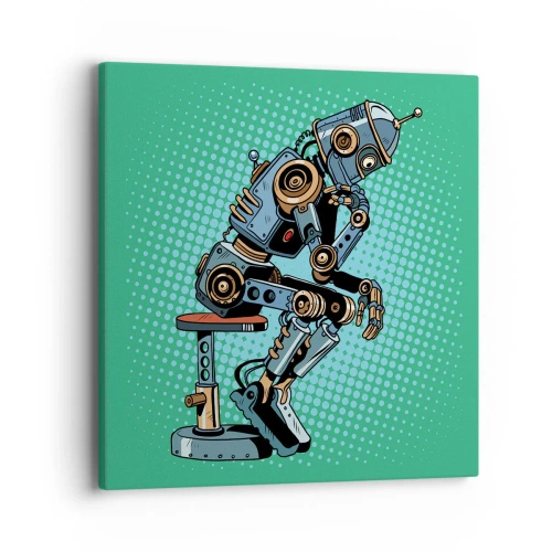 Obraz na plátně - Nad podstatou bytí - 40x40 cm