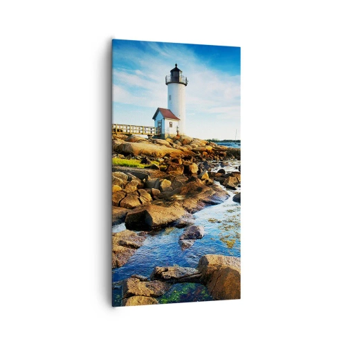 Obraz na plátně - Vraťte se šťastně, čekám - 65x120 cm