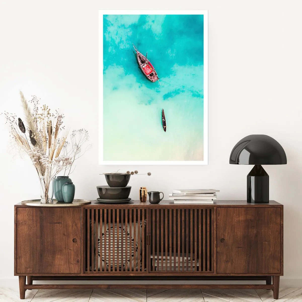 Plakát - Protože na plážích Zanzibaru, když je přebytek vody… - 30x40 cm