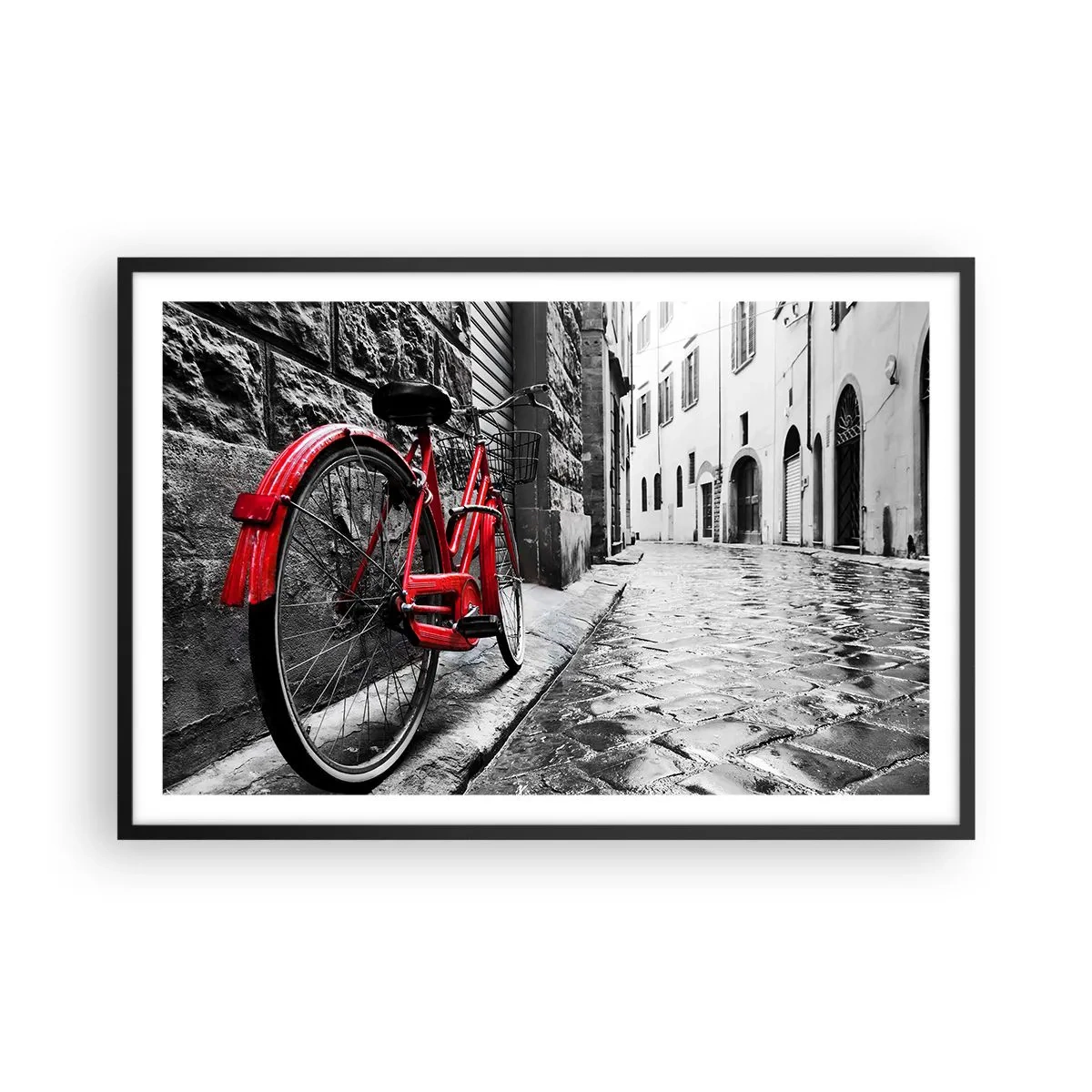 Plakát v černém rámu - Skutečná krása nestárne - 91x61 cm