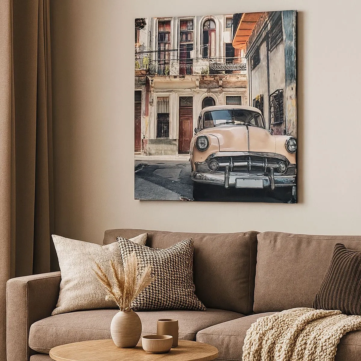 Obraz na plátně - Siesta v Havaně - 30x30 cm