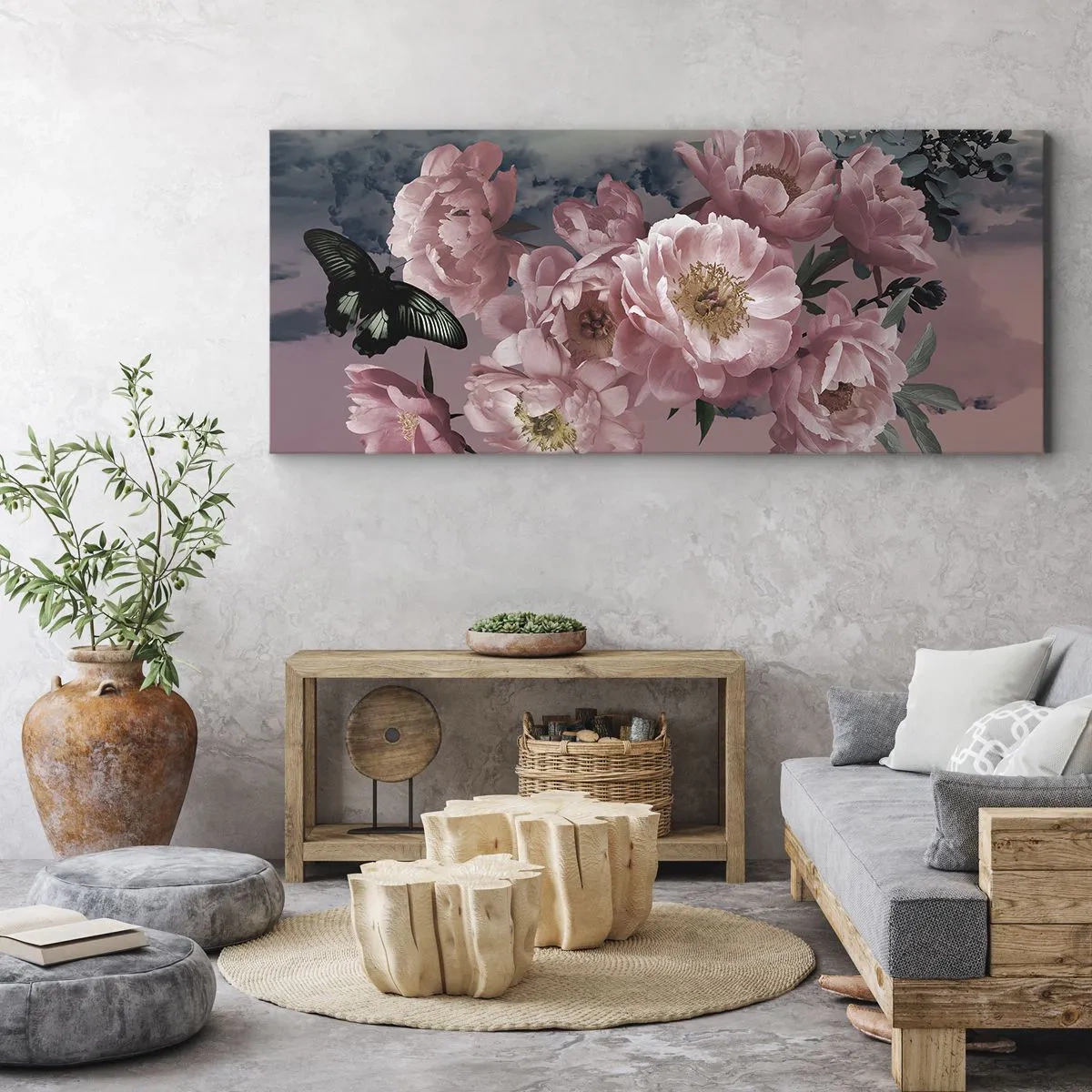 Obraz na plátně - Vrchol romantismu - 160x50 cm