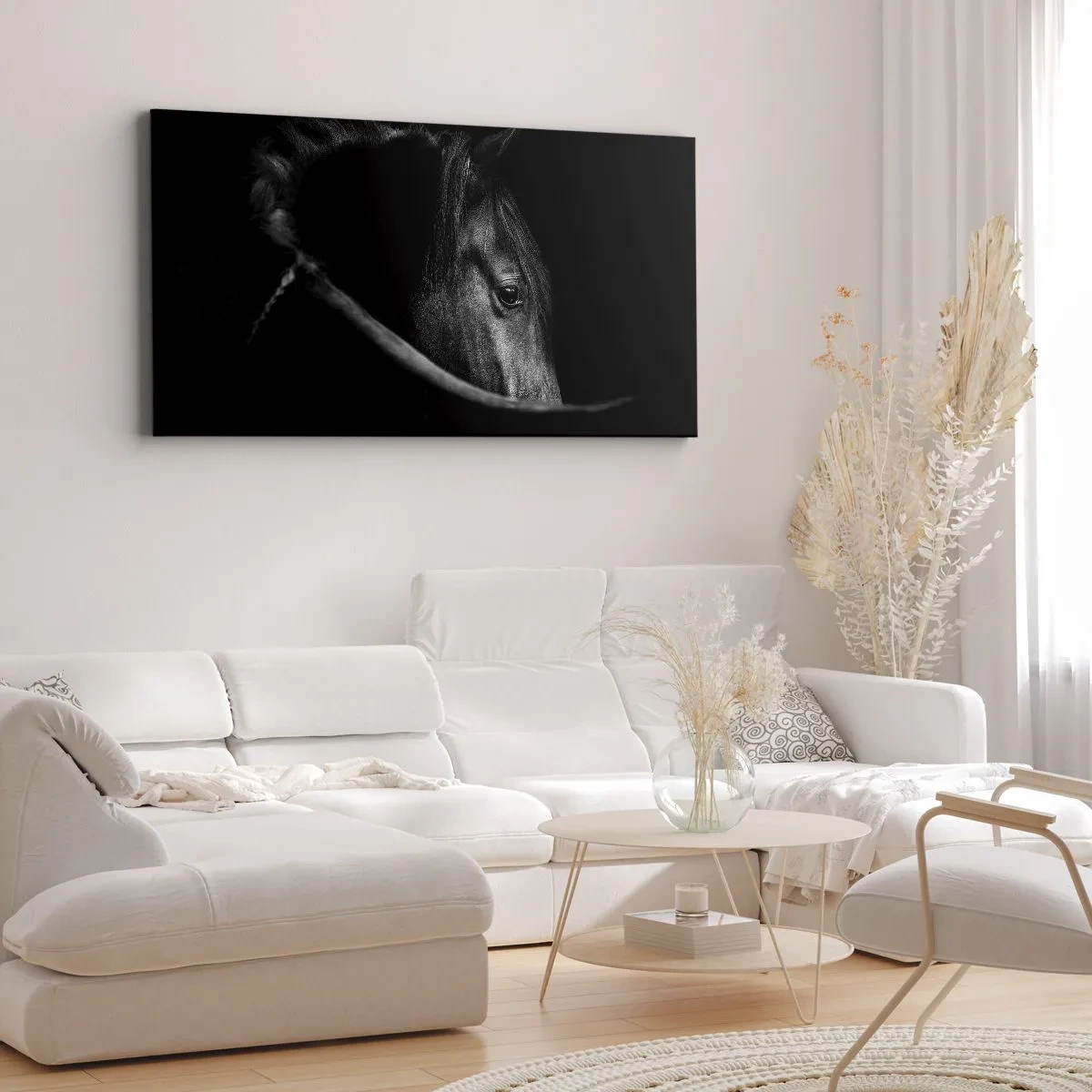 Obraz na plátně - Černý kníže - 100x40 cm
