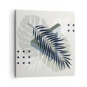 Obraz na plátně - Příroda a geometrie – dva řády? - 50x50 cm