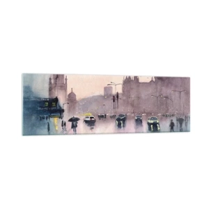 Obraz na skle - V deštivém oparu - 160x50 cm