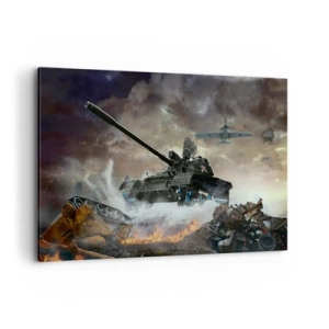 Obraz na plátně - Bitva je hrozná a krásná - 120x80 cm