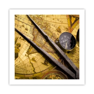 Plakát - Kde jsou ty poklady? - 50x50 cm