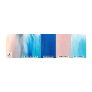 Vzor Fototapety Samolepicí Deluxe Sticker - Živly: vzduch - Abstrakce, Kus, Pastel - 100x30 cm