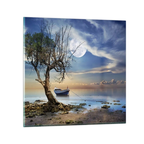 Obraz na skle - Je to konec nebo začátek? - 70x70 cm