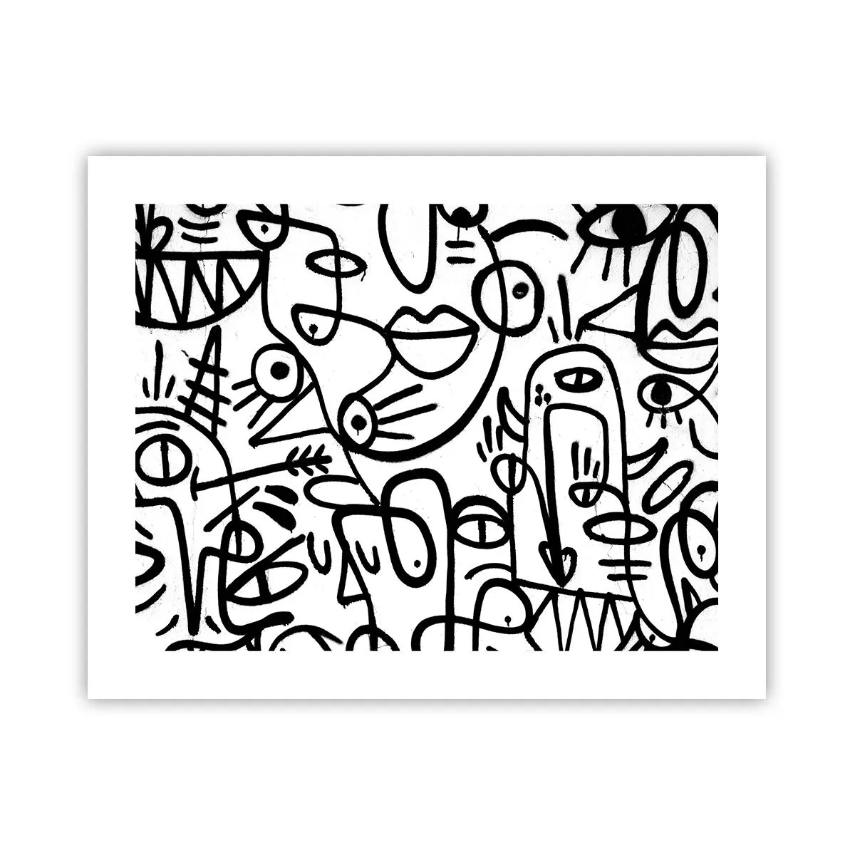 Plakát - Tváře a přeludy - 50x40 cm