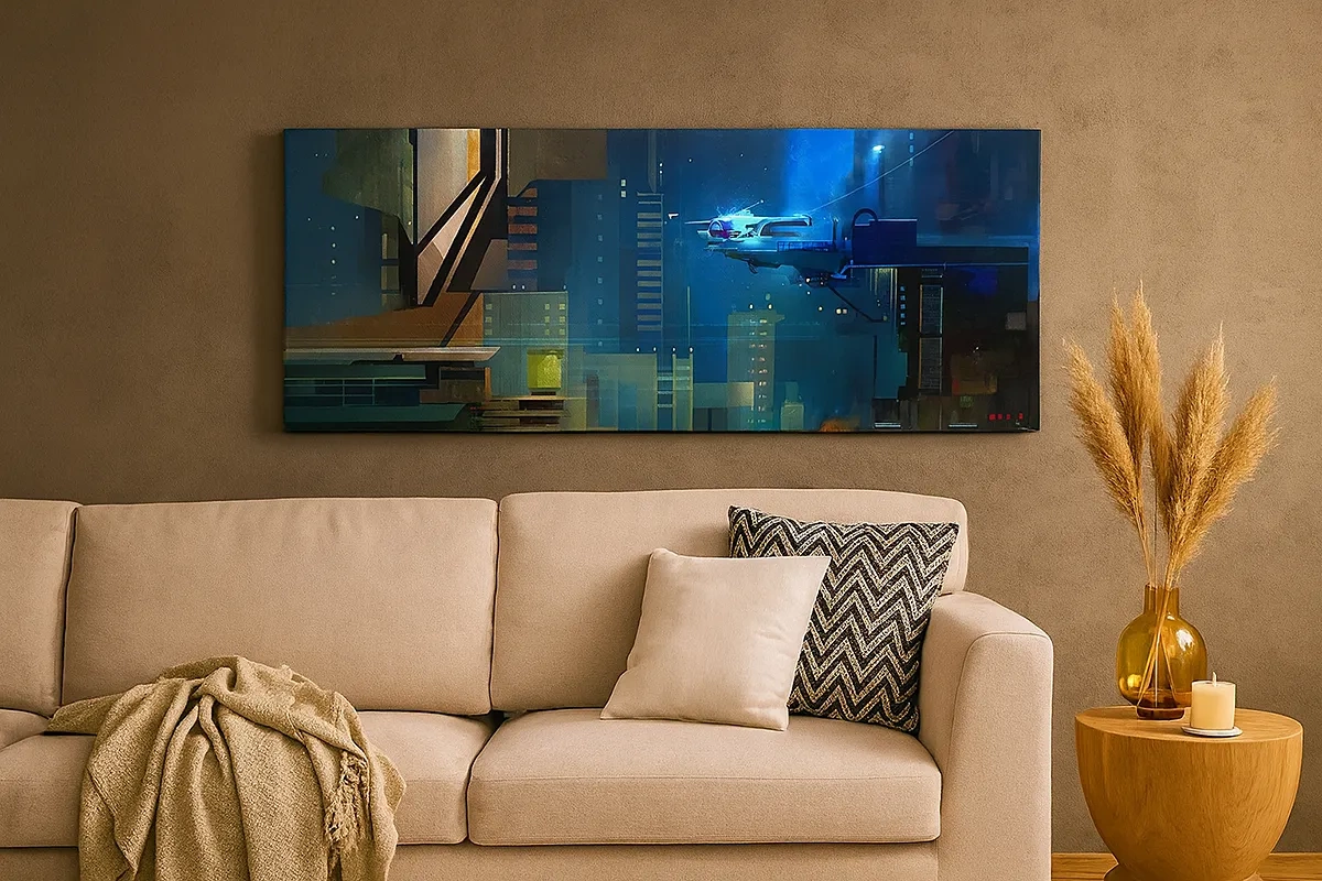 Obraz na plátně - V blízké budoucnosti - 30x30 cm
