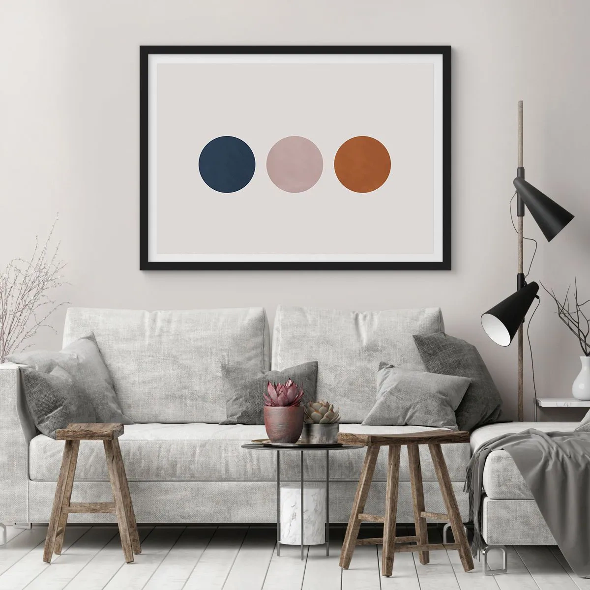 Plakát v černém rámu - Symbol dokonalosti - 91x61 cm