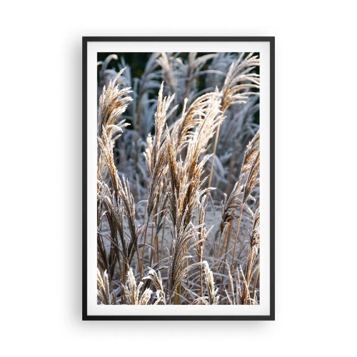 Plakát v černém rámu - Mrazem pokryté - 61x91 cm