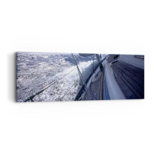 Obraz na plátně - Vím, co znamená být ptákem - 90x30 cm