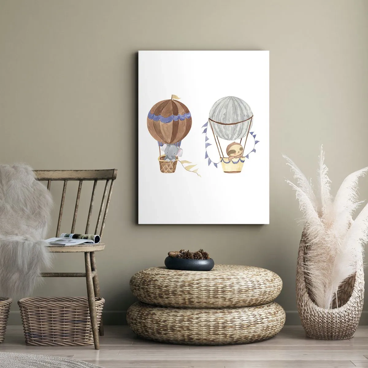 Obraz na plátně - Přátelé na cestách - 55x100 cm