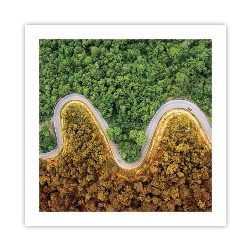 Plakát - Hranice a průlomy - 50x50 cm