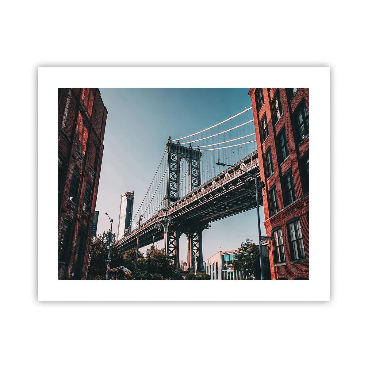 Plakát - Nad vlnami města - 50x40 cm