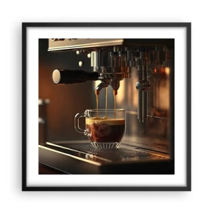 Plakát v černém rámu - Smyslná směs - 50x50 cm