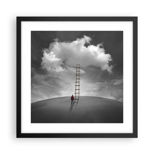 Plakát v černém rámu - Všechno je možné - 40x40 cm