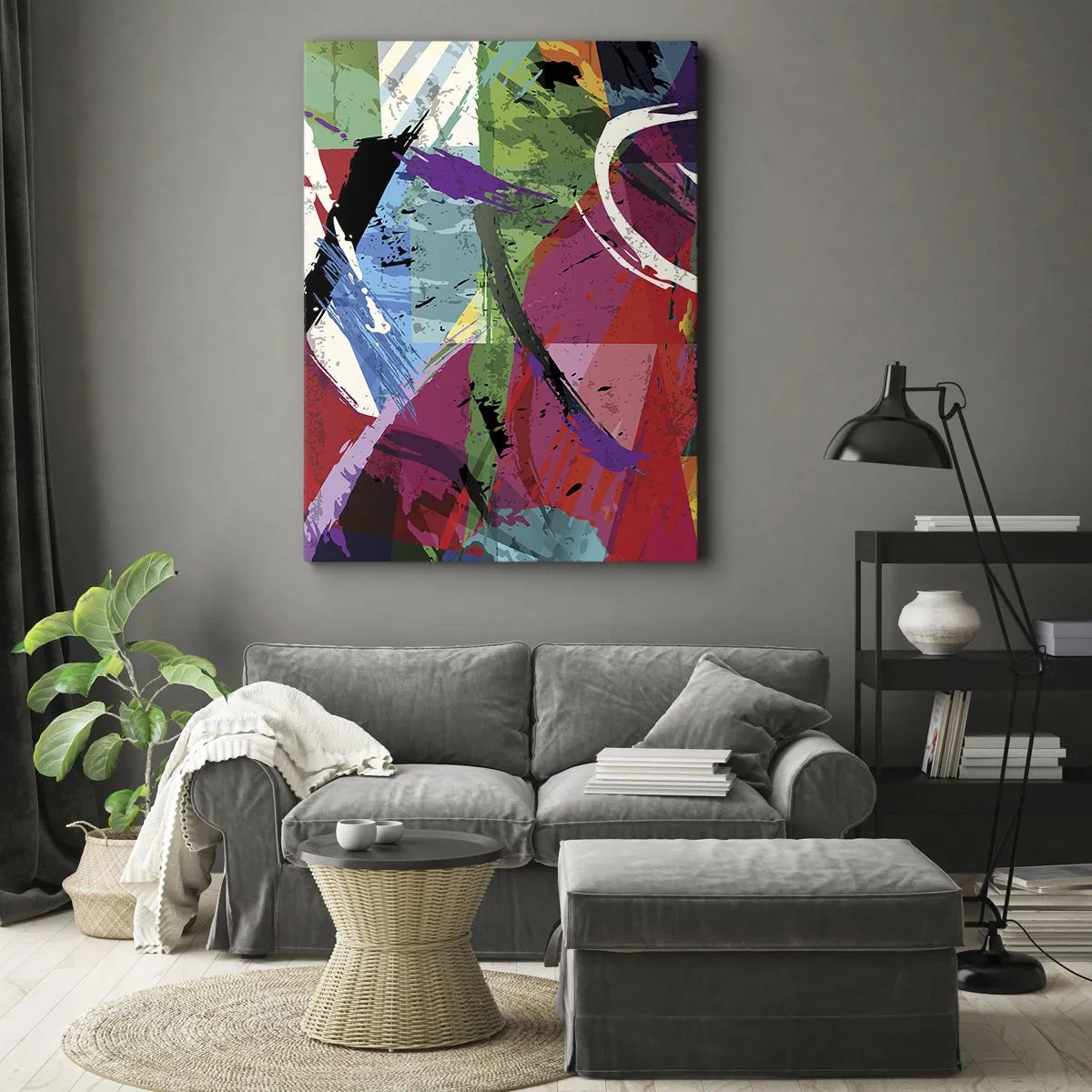 Obraz na plátně - Rychle, živě a čile - 50x70 cm