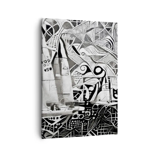 Obraz na plátně - Mezi vlnami - 50x70 cm