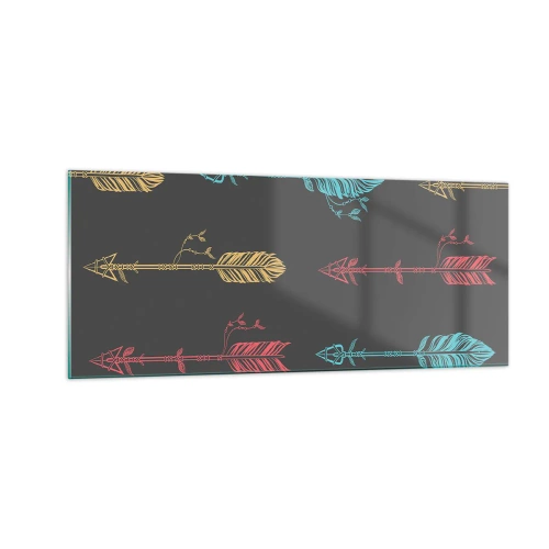 Obraz na skle - V lati - 100x40 cm