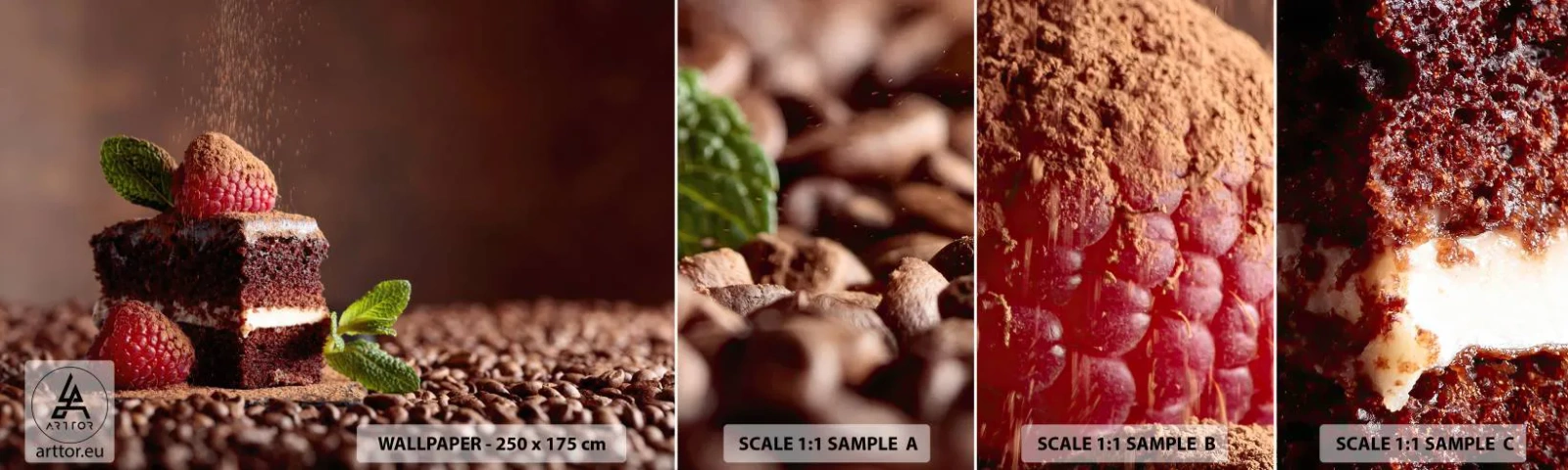 Fototapeta Vzorek Standard Eco - Život je sladký - Dort, Kuchyně, Gastronomie - 100x30 cm