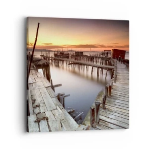 Obraz na plátně - Autentičnost, ne turistická atrapa - 40x40 cm