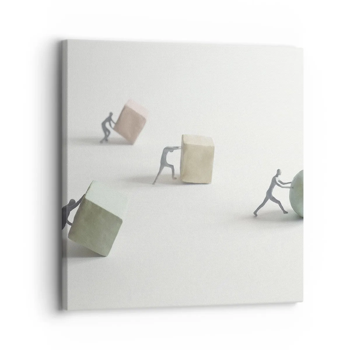 Obraz na plátně - Život samotný - 30x30 cm