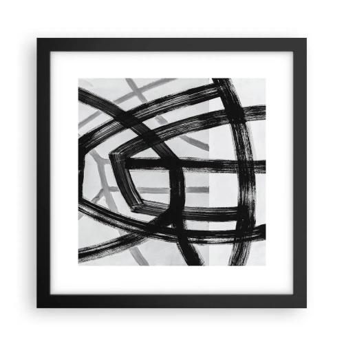 Plakát v černém rámu - Hloubka - 30x30 cm