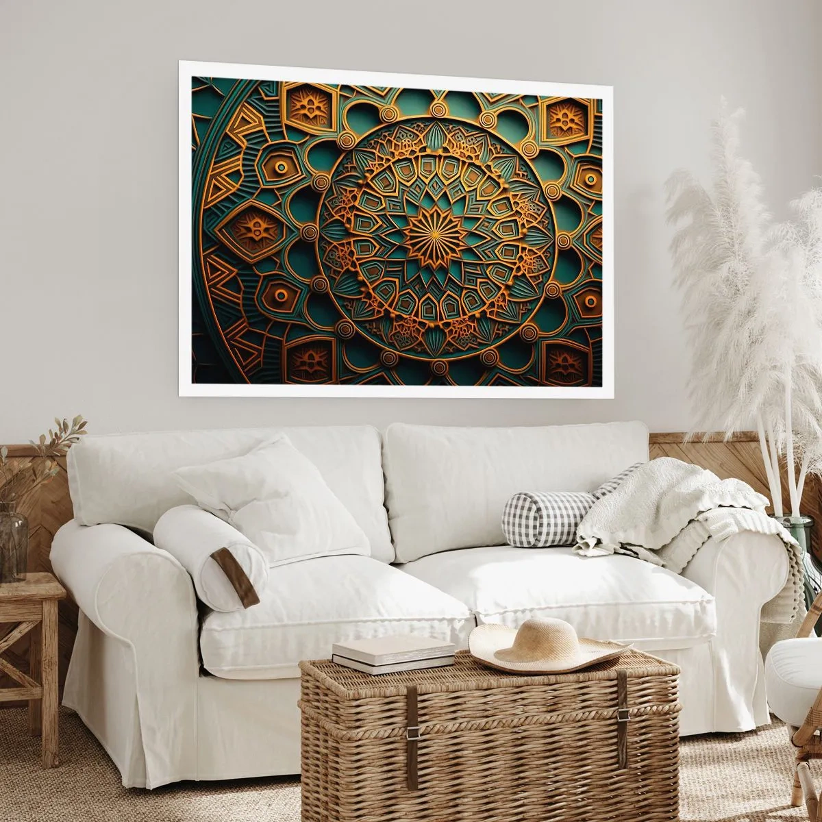 Plakát - V arabském stylu - 100x70 cm