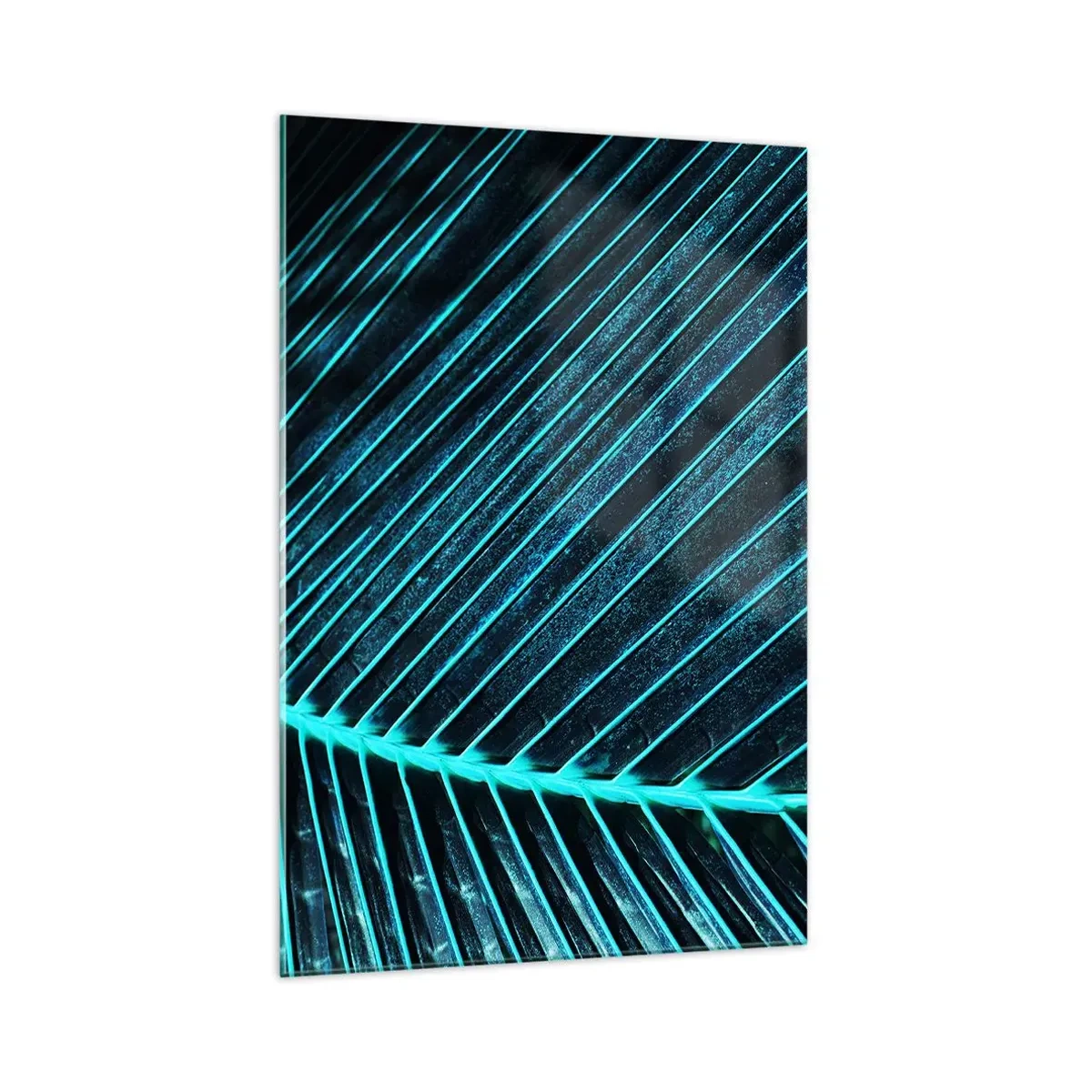 Obraz na skle - Textura zeleně - 70x100 cm