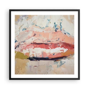 Plakát v černém rámu - Probouzí smysly - 60x60 cm