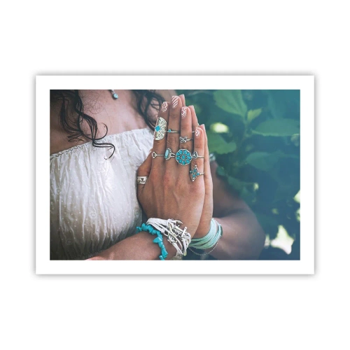 Plakát - Vítejte v centru bytí - 70x50 cm