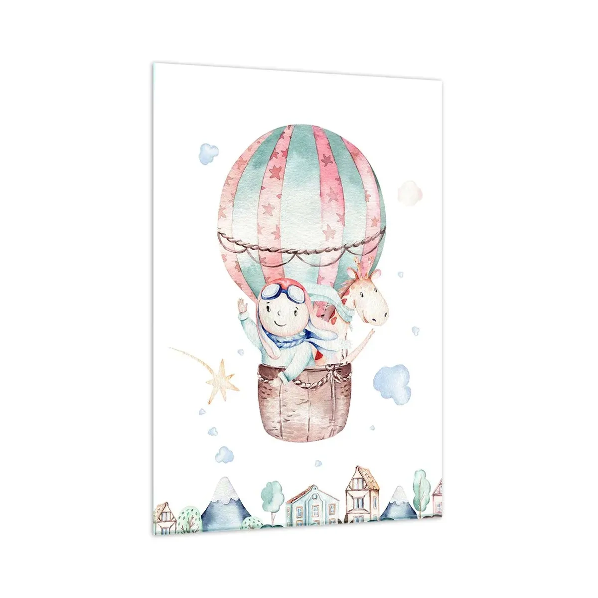 Obraz na skle - Brzy se vrátíme! - 80x120 cm