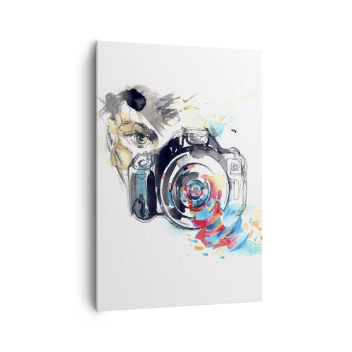 Obraz na plátně - Okem objektivu - 70x100 cm