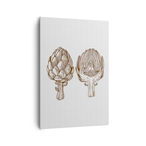 Obraz na plátně - Hodiny anatomie - 70x100 cm