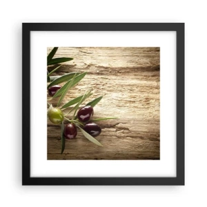 Plakát v černém rámu - Přímo od přírody - 30x30 cm
