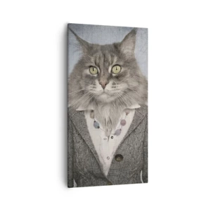 Obraz na plátně - Kožichy znovu v módě - 55x100 cm