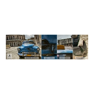 Vzor Fototapety Samolepicí Deluxe Sticker - Staré je krásné - Automobilový průmysl, Auto, Taxi - 100x30 cm