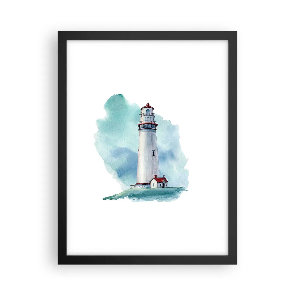 Plakát v černém rámu - Něžná sestra blankytu - 30x40 cm