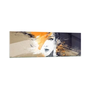 Obraz na skle - A je světlo - 160x50 cm