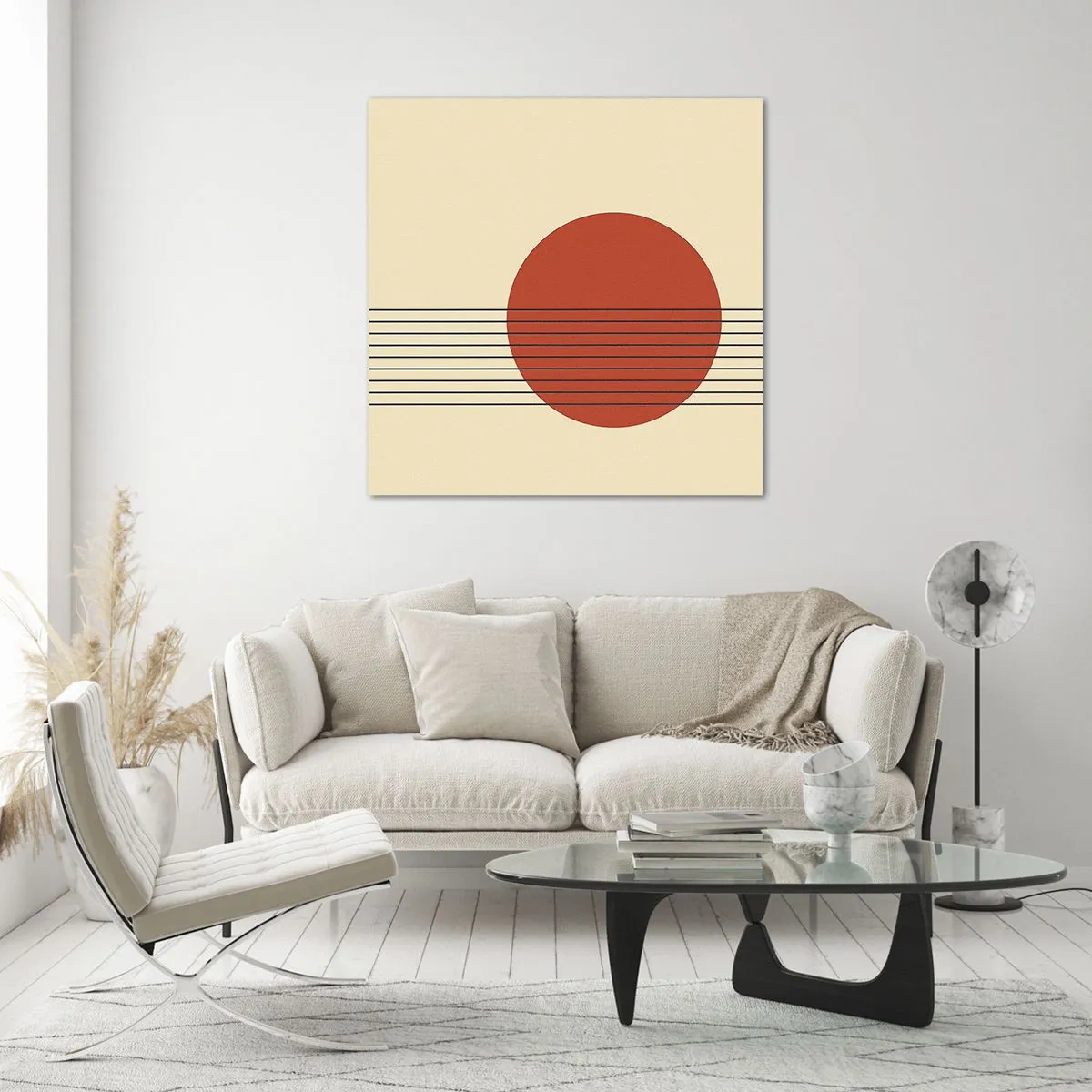 Obraz na skle - Pořád dokola - 60x60 cm